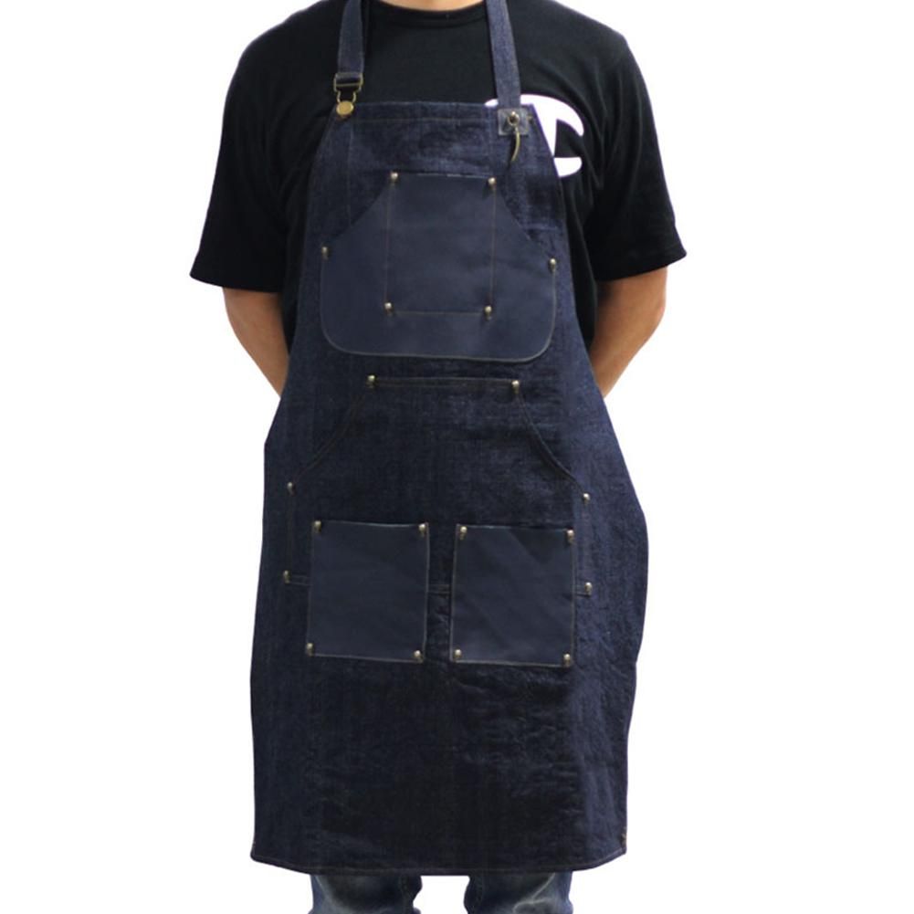 Professional Apron Vintage Denim Strap Work Apron Men And Women Bib Adjustable For Tattoo Artist Chef Kitchen Barbecue Grill Vinyl Apron Designer Aprons From Galry 20 25 Dhgate Com