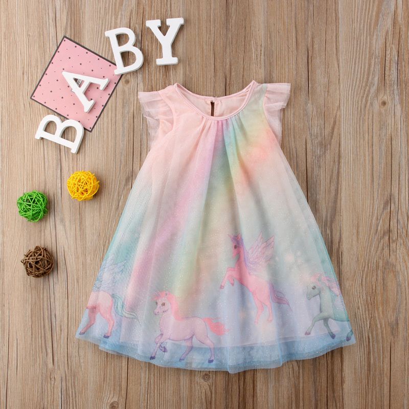 vestido unicornio para bebe