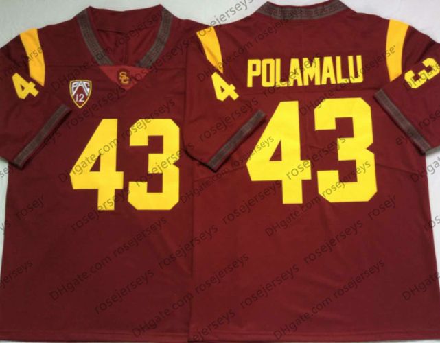 43 Troy Polamalu 2019 Red.