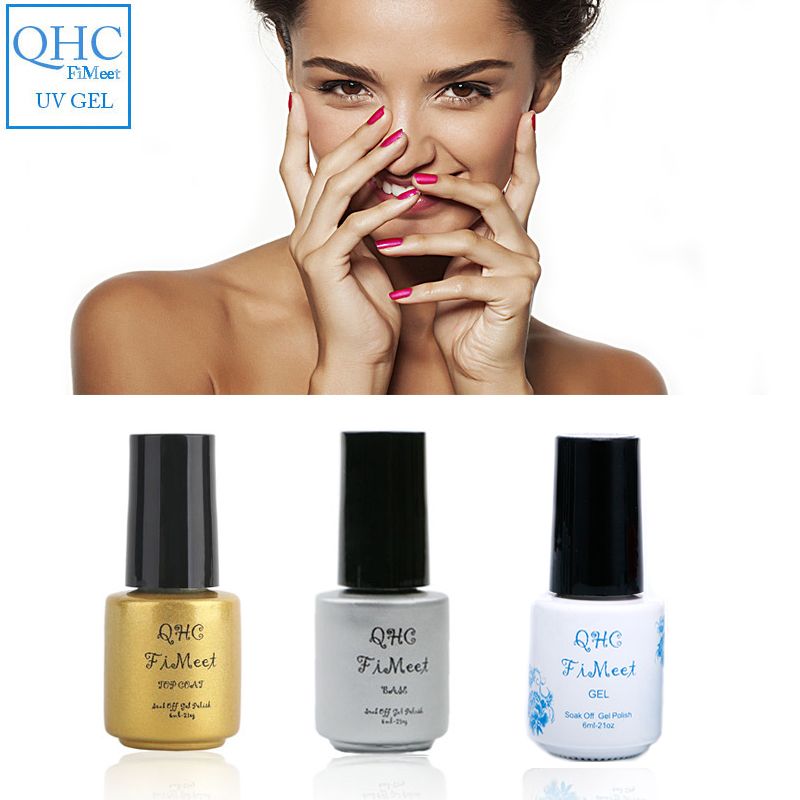 Qhc Fimeet Gel Nail Polish Uv Gel Color Lacquer Easy Clean Cured Uv Led Soak Off Vernis Semi Permanent Nail Polis Glow In The Dark Nail Polish Nail