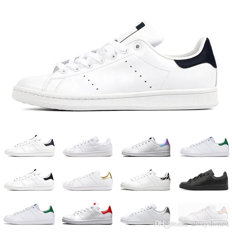 stan smith black and white mens