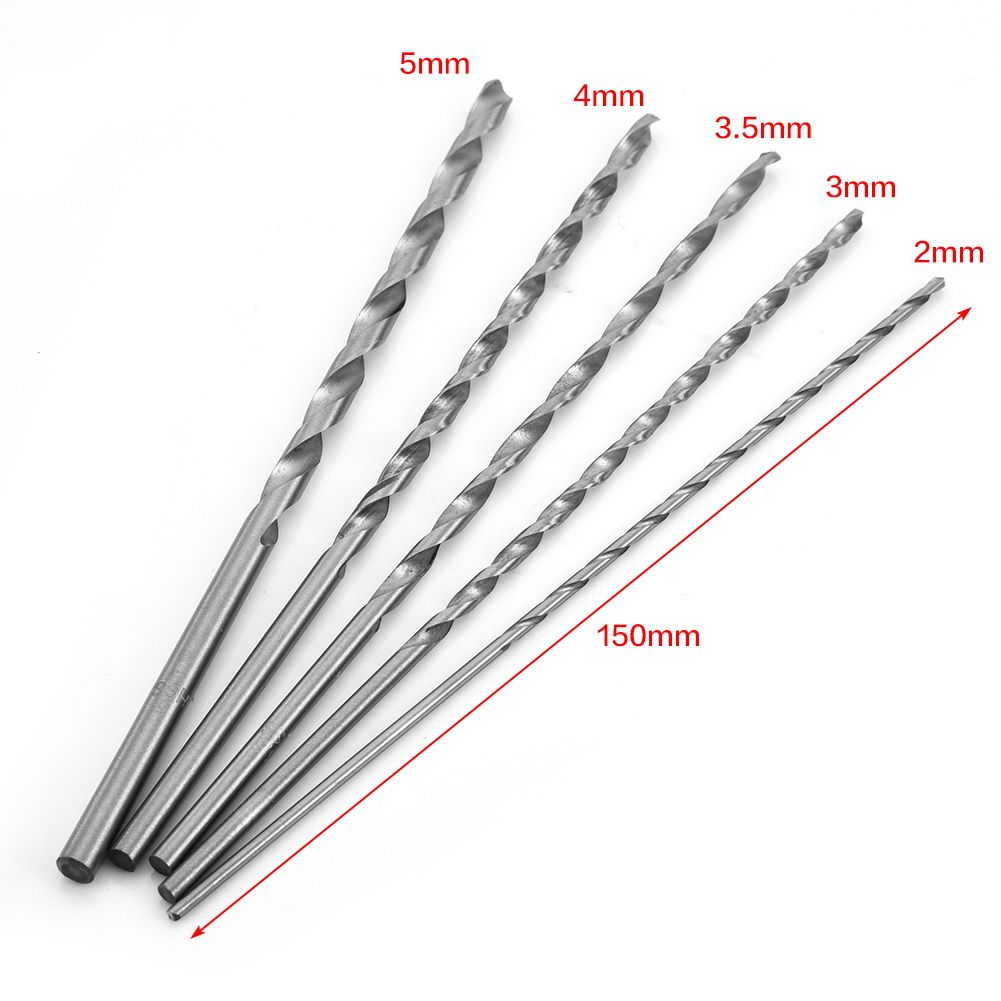 10PCS 5mm Micro Straight HSS Twist Drilling Auger bit for Electrical Drill New