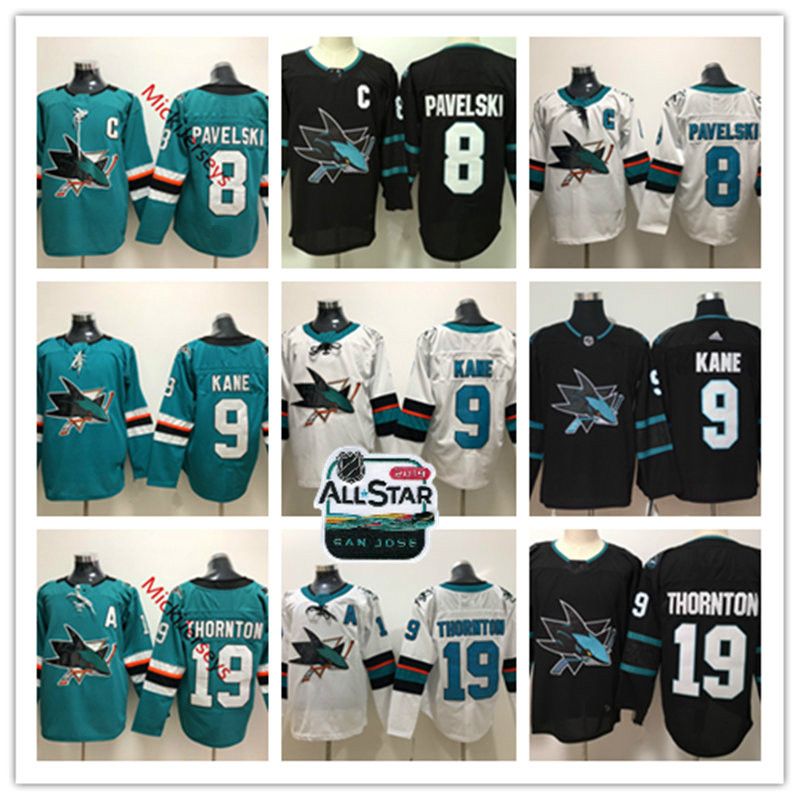 joe pavelski sharks jersey