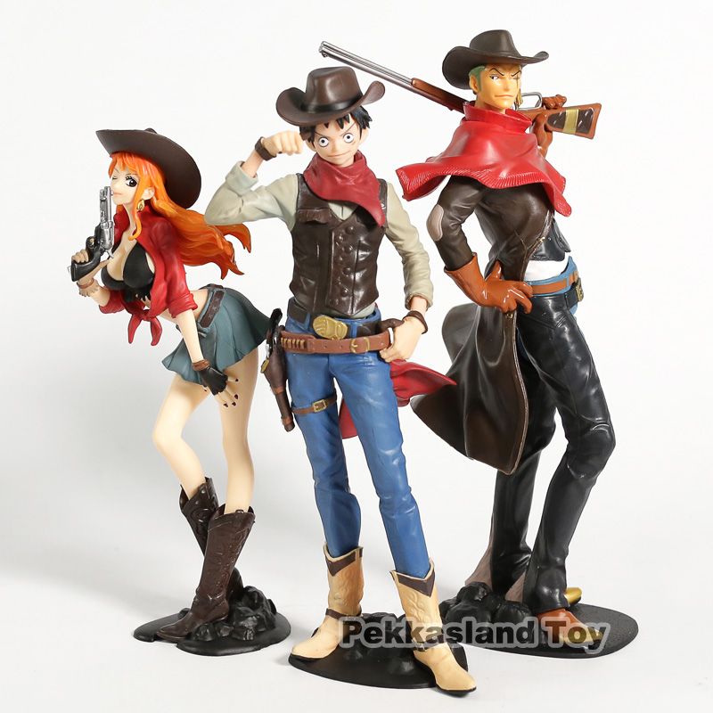 21 Anime One Piece Treasure Cruise World Journey Luffy Nami Zoro Cowboy Ver Pvc Action Figure Collection Model Toys Doll From Jokerstore 32 17 Dhgate Com