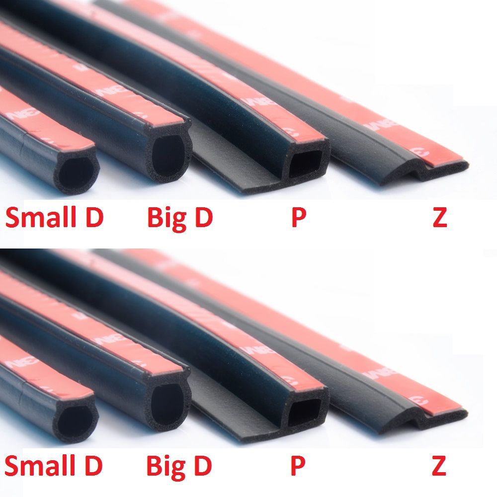 2meter D Z P B Type 3m Adhesive Car Rubber Seal Sound Insulation Weatherstrip Edge Trim Noise Insulation Car Door Sealing Strip Interior Styling Car Interior Truck Accessories From Louyu 34 36 Dhgate Com