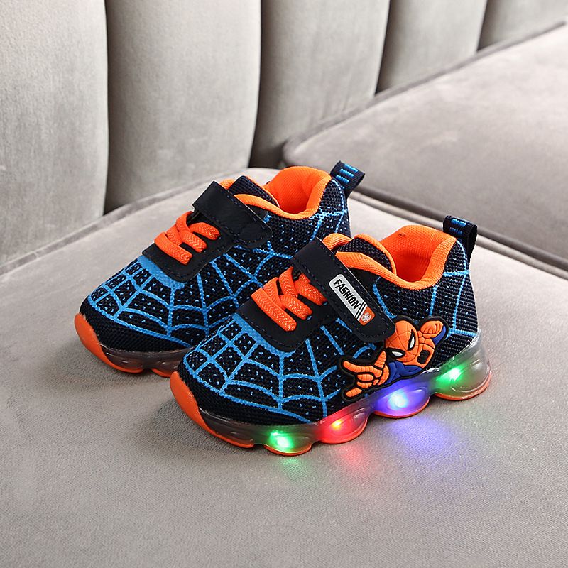 children lighting shoes