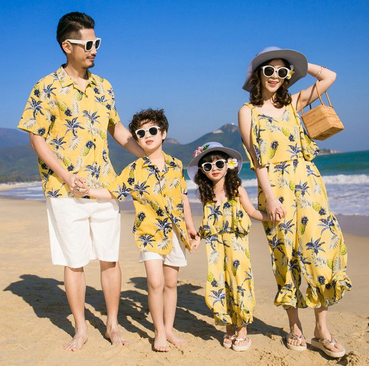 mommy and me pineapple dress