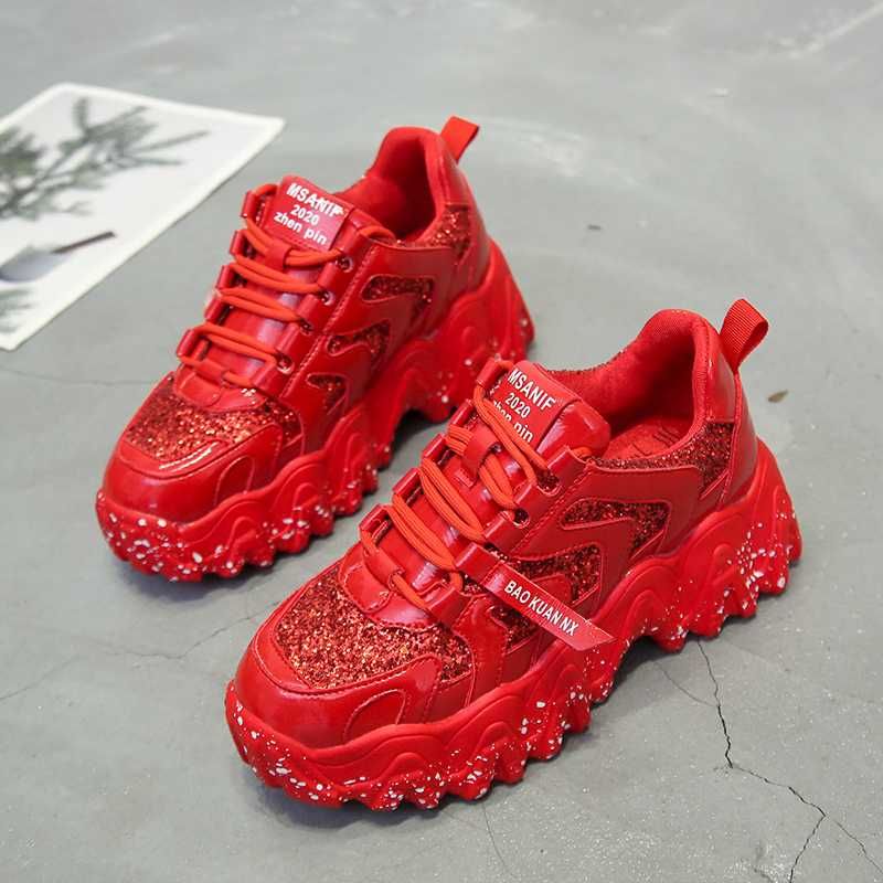 thick soled walking shoes