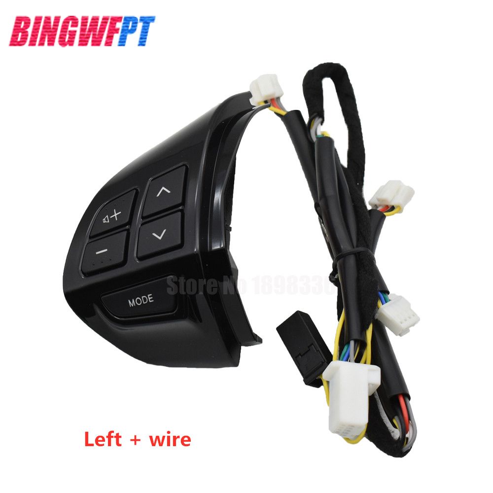 Car Buttons Car Styling Buttons for Mitsubishi ASX Multi-Function Car Steering Wheel Control Buttons with Cables /
