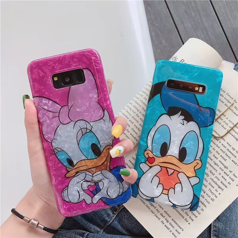 for Samsung S10 Plus Case Cute Cartoon Peanuts Soft Silicone Cases for Samsung Galaxy S8 S9 Plus Note 8 9 Phone Cover 