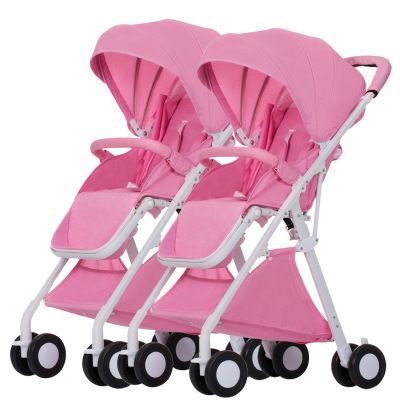 poussette double detachable