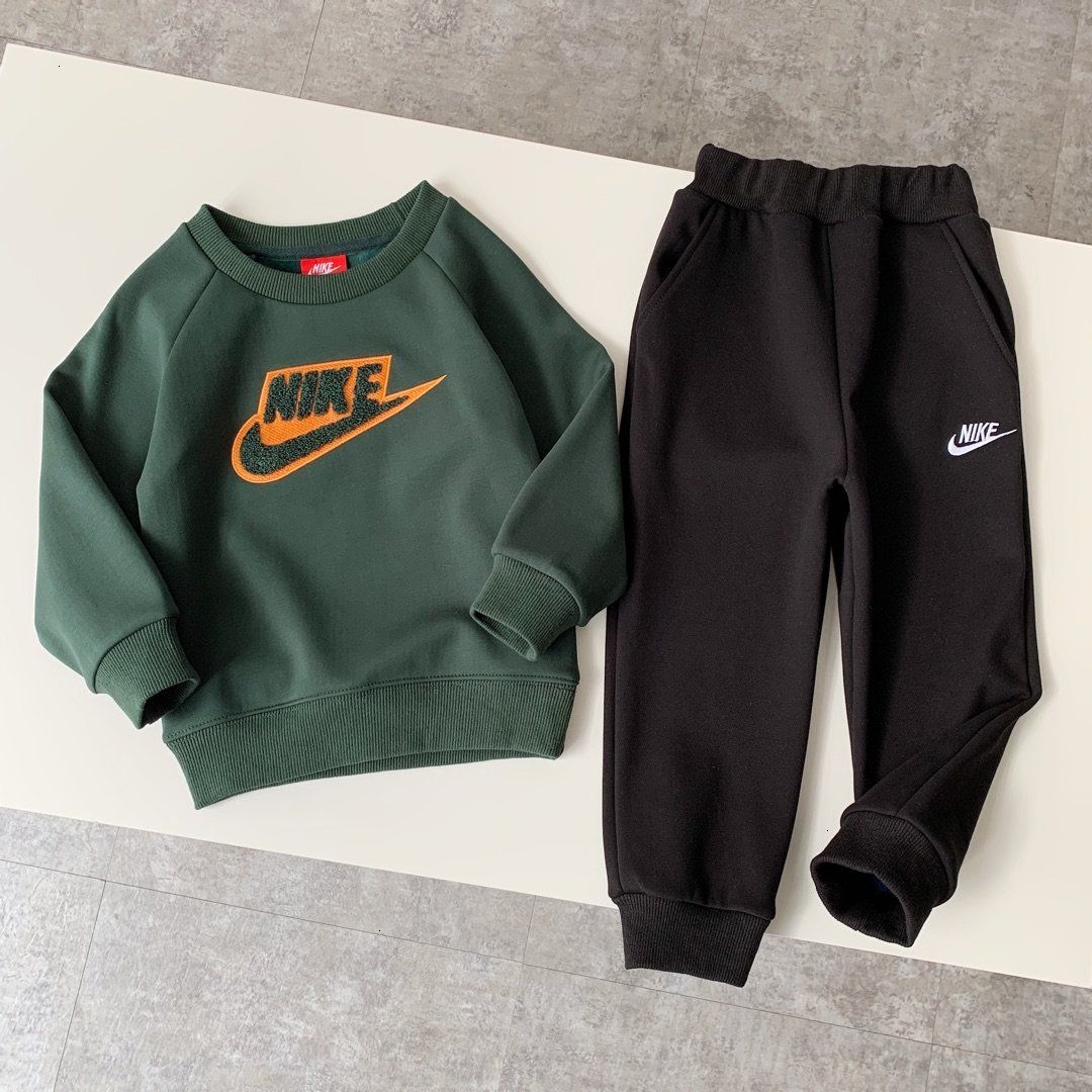 los niños chicos ropa niños alta chándal muchachos fijados superior y pantalones @ 3374TX