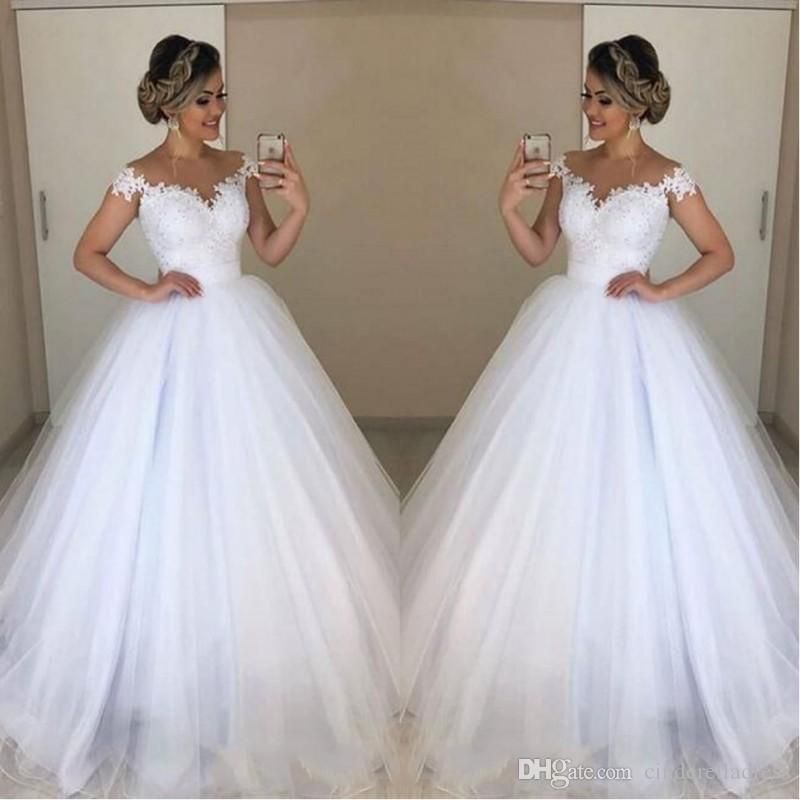 White Jewel Neck Lace 2 In 1 Style Wedding Dresses Ball Gown Appliques With Detachable Train Long Bridal Gowns Back Wedding Gown Plus Size From Officesupply 141 Dhgate Com White Jewel Neck Lace 2 In 1 Style Wedding Dresses Ball Gown Appliques With Detachable Train Long Bridal Gowns Back Wedding Gown Plus Size From Officesupply 141 Dhgate Com