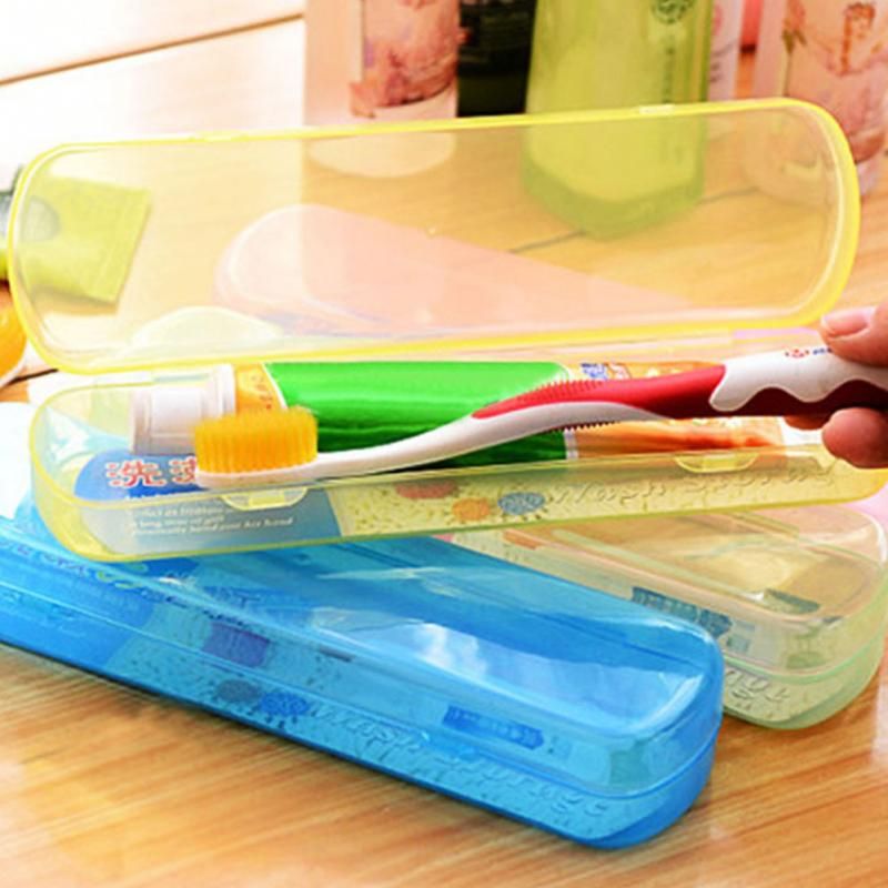 2 porta spazzolini da viaggio Porta spazzolini da denti da bagno astuccio spazzola per denti 2 x Porta spazzolini da denti A+R Portaspazzolino da denti Porta spazzolino da denti da viaggio 