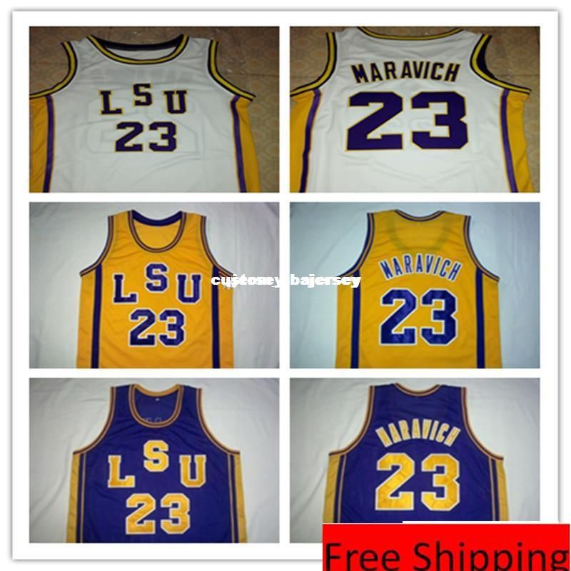 maravich lsu jersey