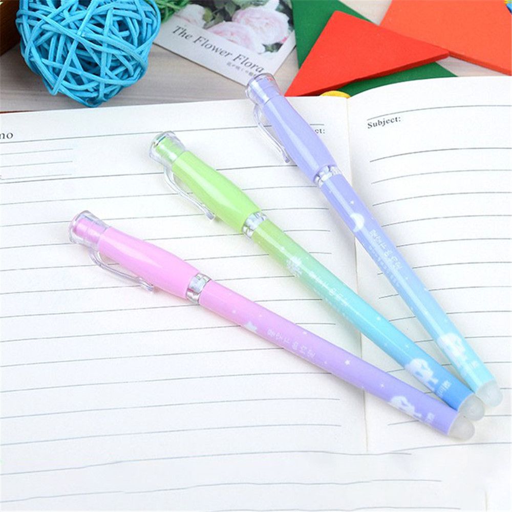 coloured gel pens