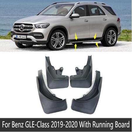 2019 Front Rear Mudflaps For Mercedes Benz Gle Class V167 W167 350 450 20192020 With Running Fender Mud Guard Splash Flap Mudguards Accessories From