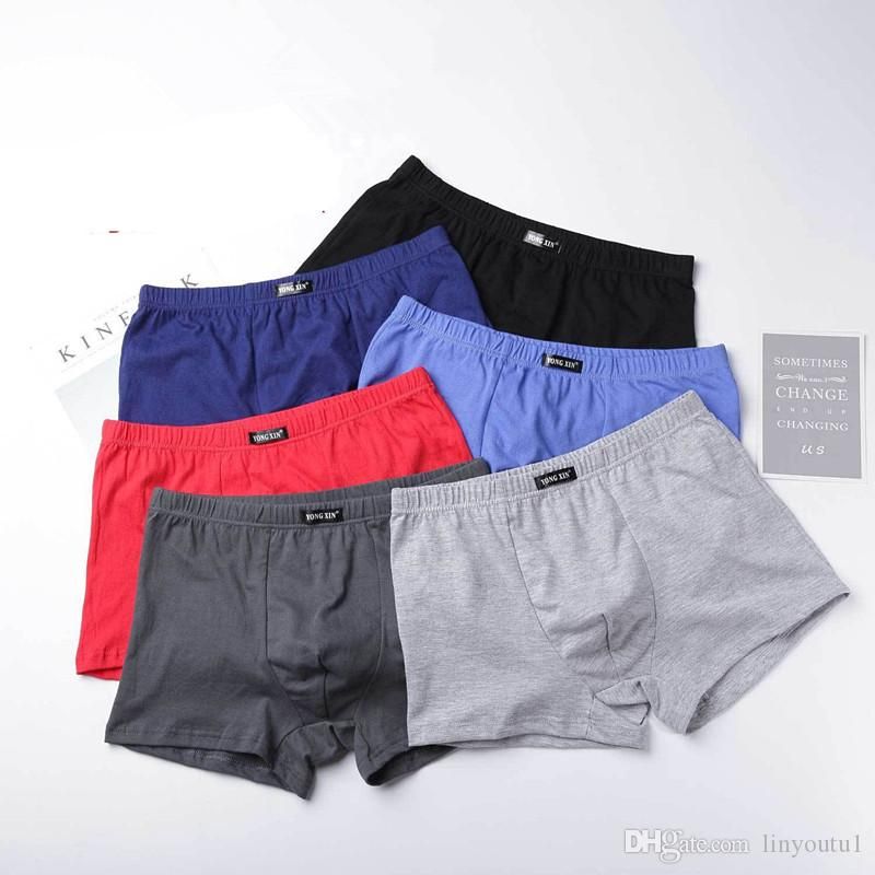 Compra Sexy Ropa Interior Masculina Sólido Hombre De Los Boxeadores De Los  Hombres De Algodón Cortos Calzoncillos Boxer Ropa Interior De Hombre  Comfort Barato | Entrega Rápida Y Calidad | Es.Dhgate