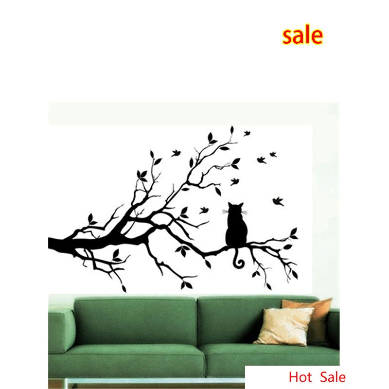 Acquista Gatto Allingrosso Sul Ramo Di Un Albero Lungo Fai