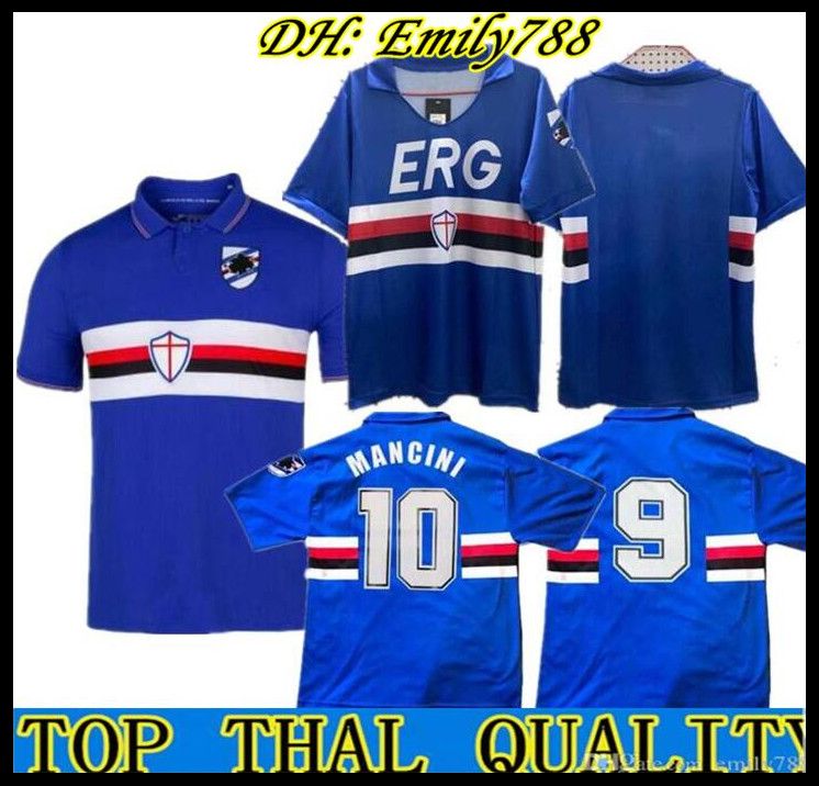 sampdoria retro jersey