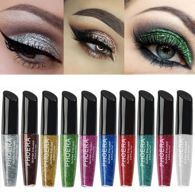 PHOERA Shimmer Glitter EyeLiner For
