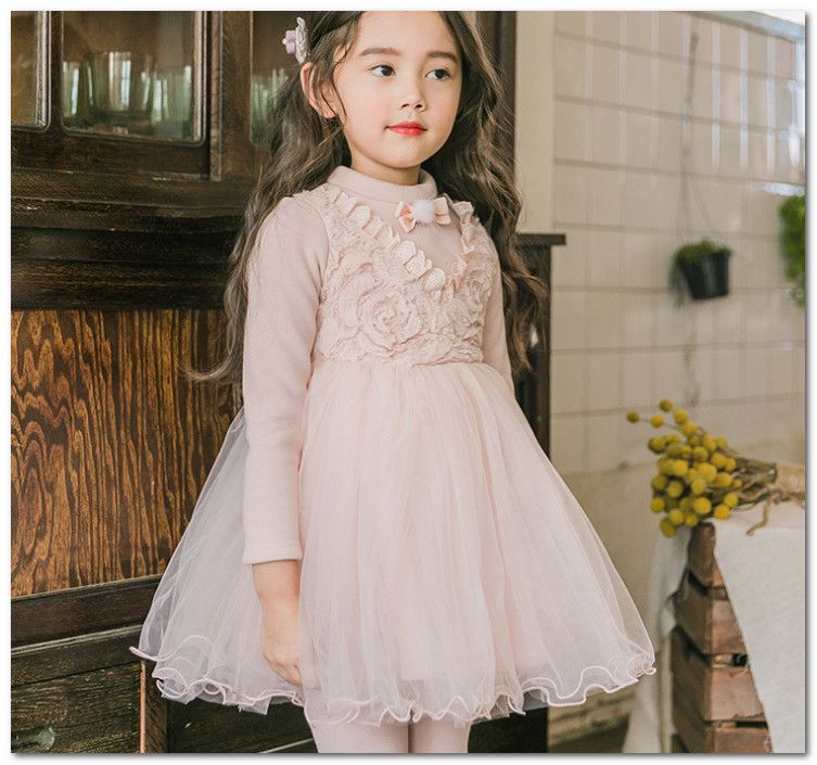 girls lace tulle dress