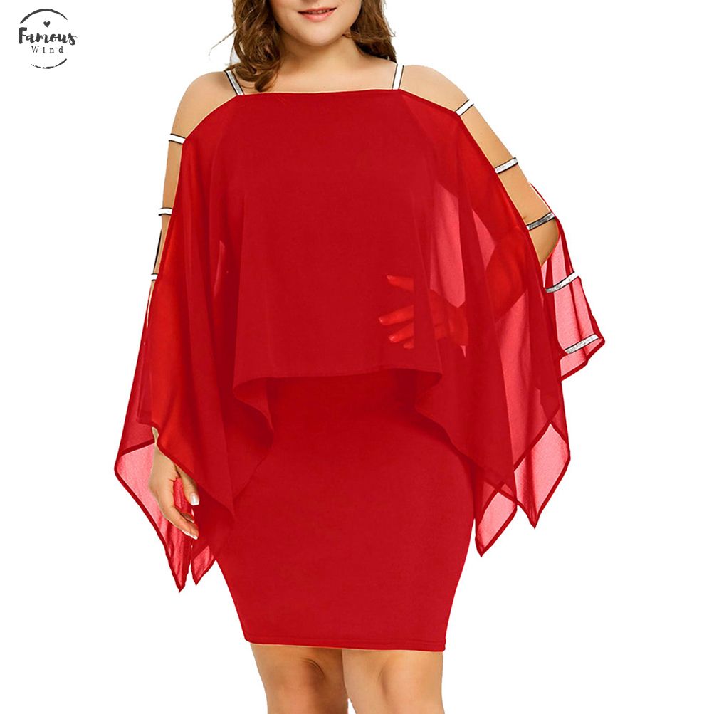 plus size cold shoulder summer dresses