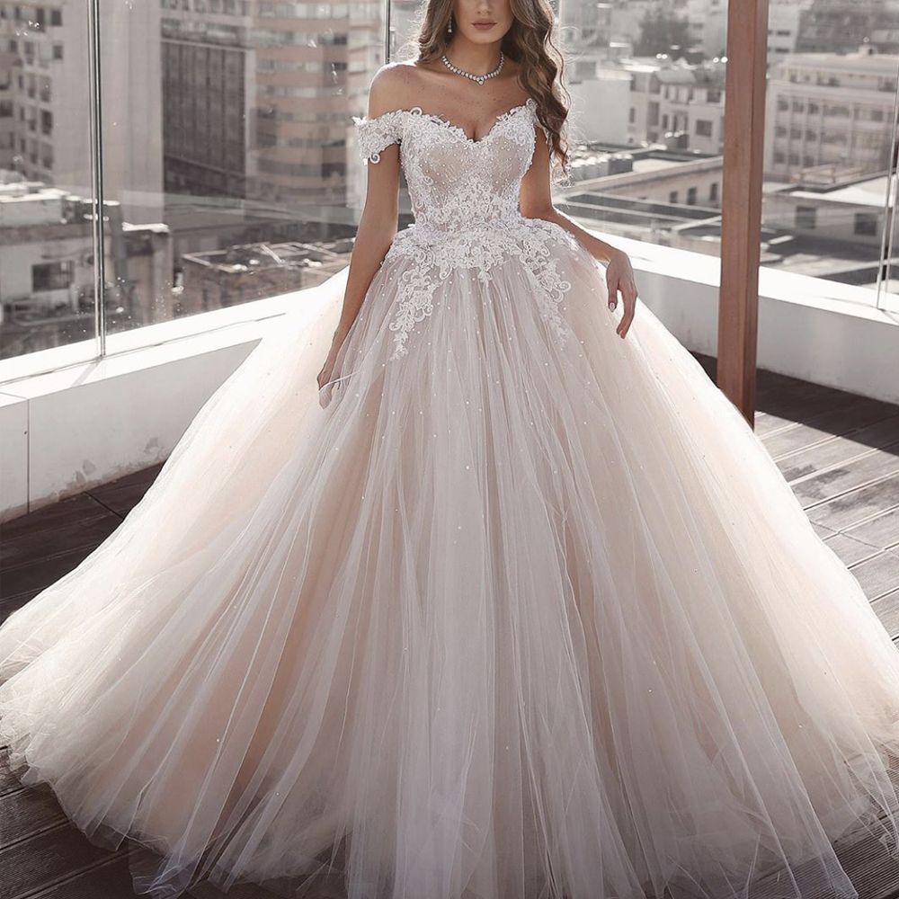 tulle ball gown