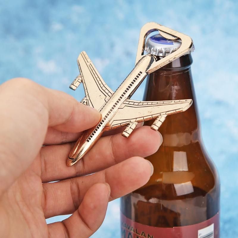 2019 Airplane Bottle Opener Gift Box Air Plane Travel Beer Bottle
