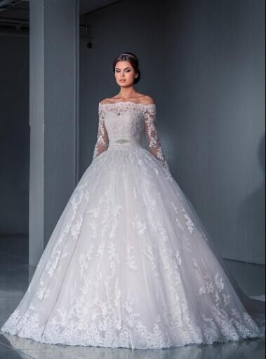 Vestido de novia princesa de alta calidad pomposo arrastre transparente vestido de novia de bateau sin respaldo suministro de cremallera