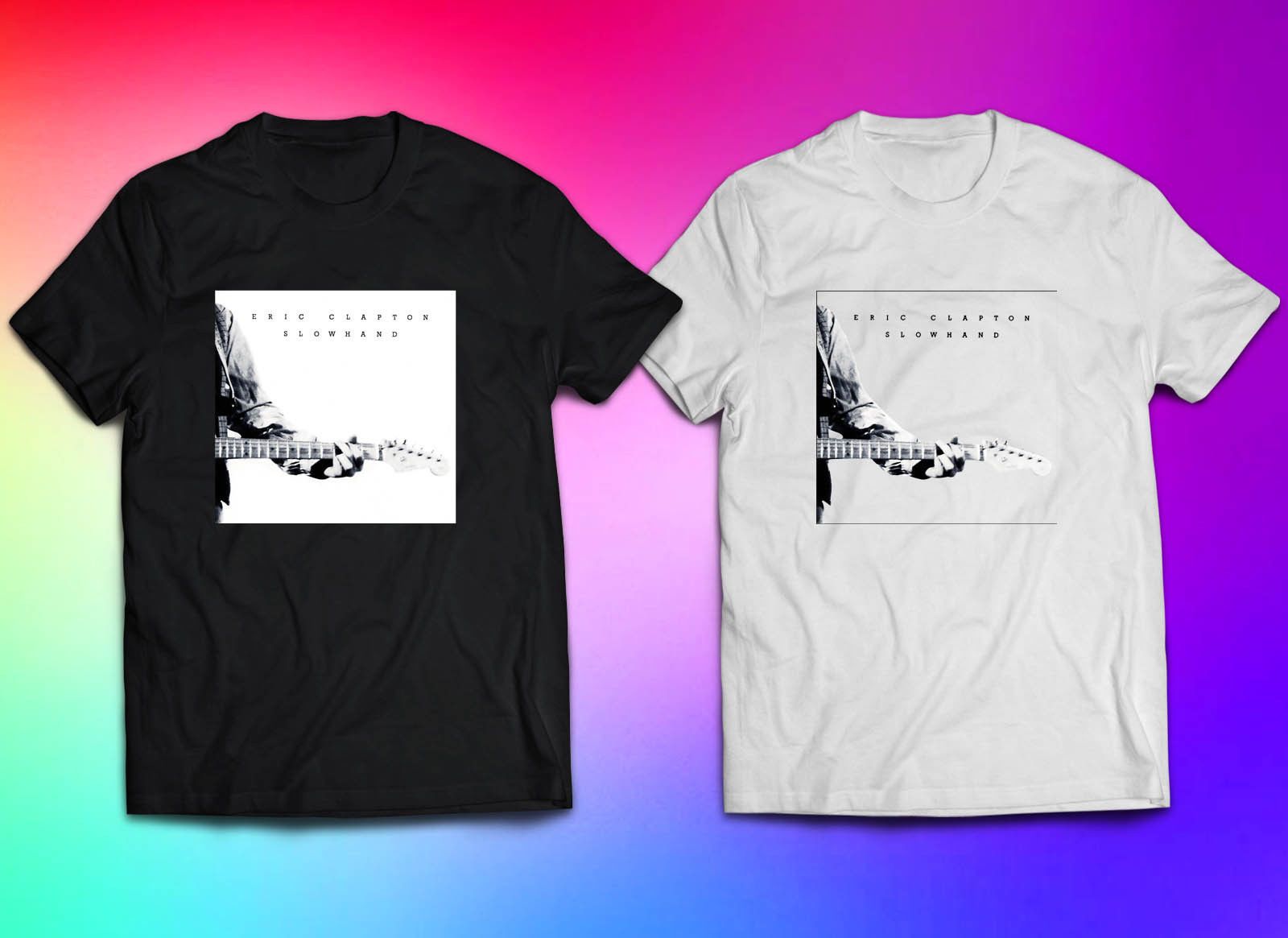 Men/'s Eric Clapton Slowland Tee Shirt Size:XL// New