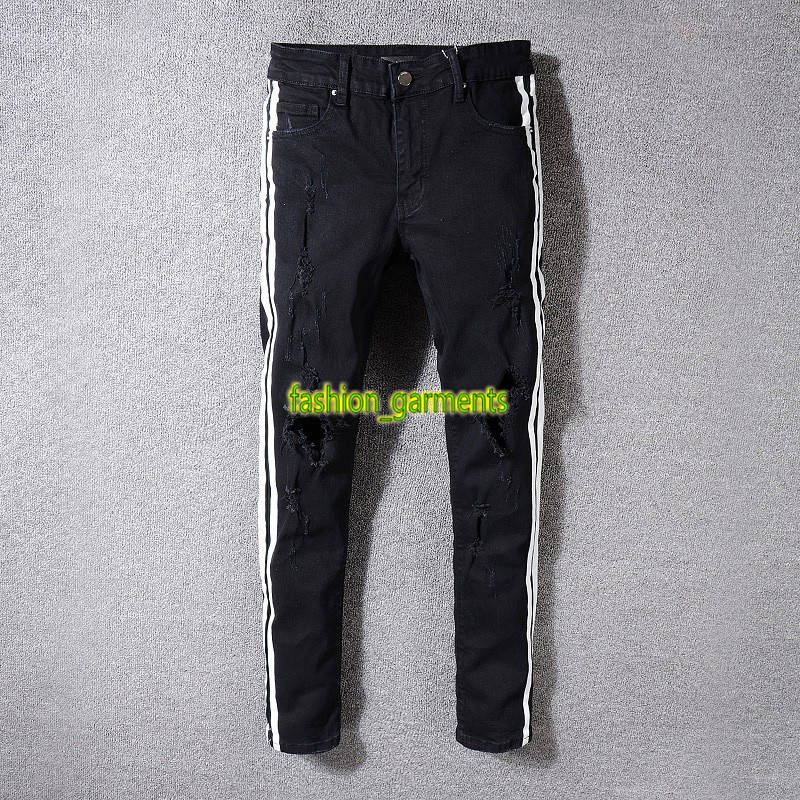 Acquistare Amiri Mens Jeans Moda Hip Hop Uomo Pantaloni Amiri Uomo Nero  Pantaloni Casual Pantaloni Di Lusso Streetwear Economico | Consegna Veloce  E Qualità | DHgate Italy