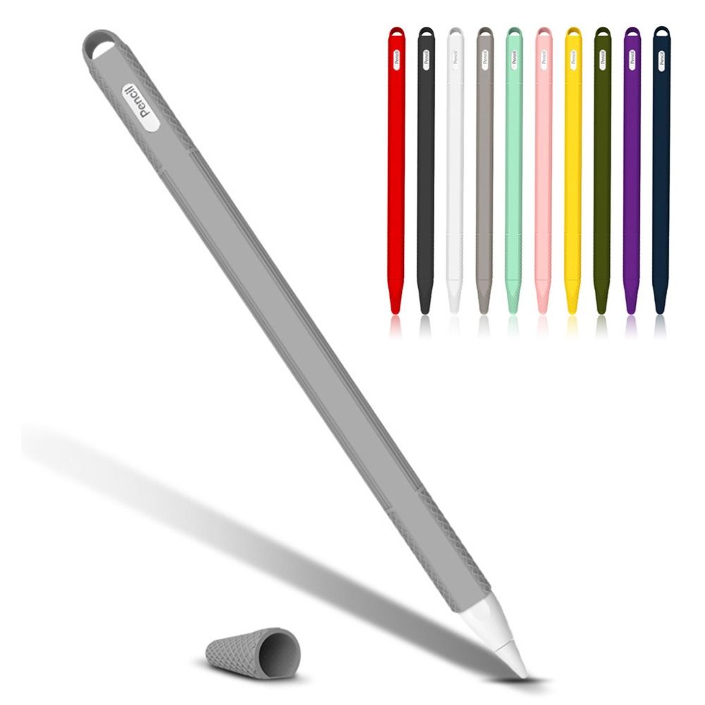 Soft Silicone Pen Case Cover For Apple Pencil 2nd Generation