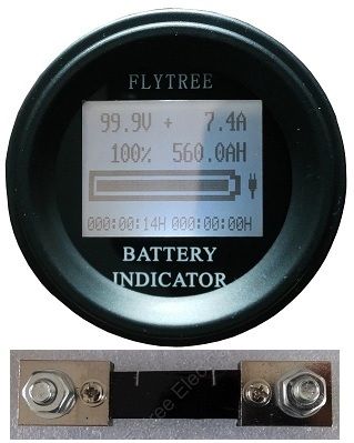 2020 Round Coulombmeter Lithium Ion Batteries Real Capacity Lcd Indicator Electric Parameter Meter Coulombmeter Counter 100v100a 200a 300a 400a From Zzp1306 20 81 Dhgate Com