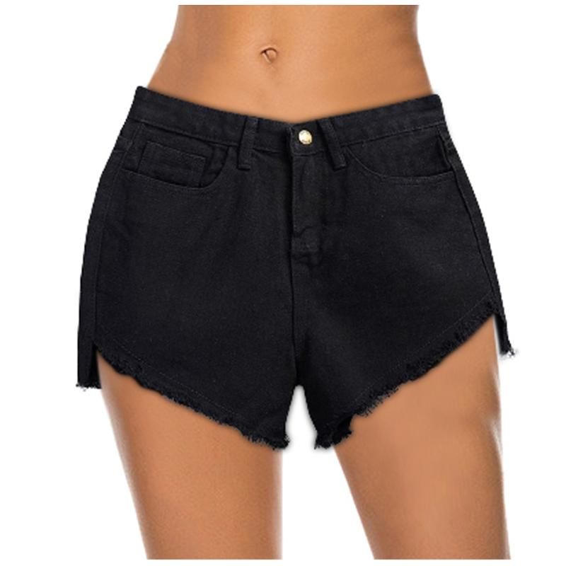 plus size denim booty shorts