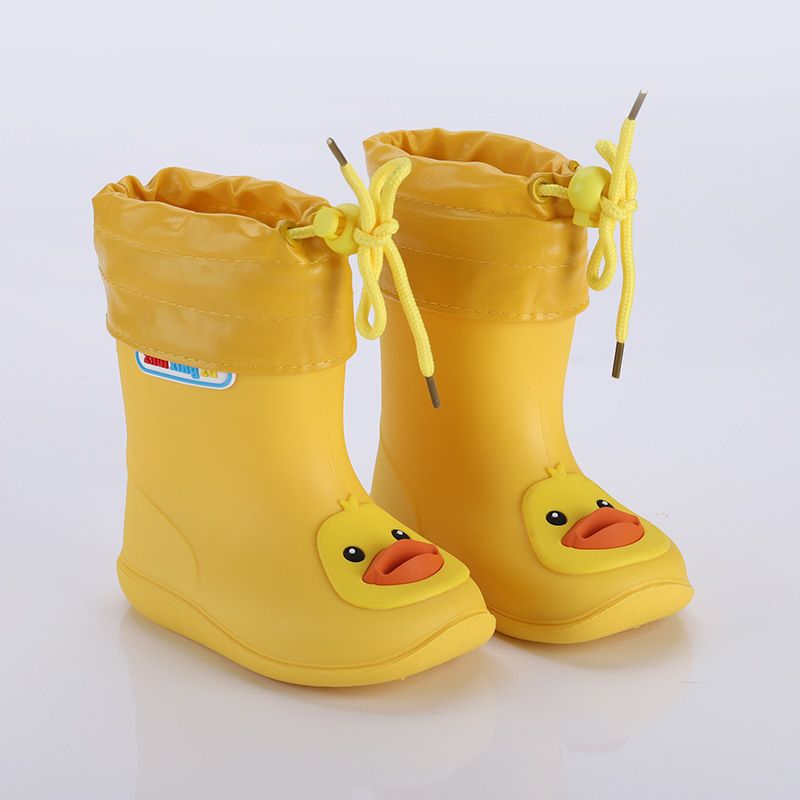 AMOJI Kinder Regen Stiefel Schuhe Schonen Leicht Wasserdicht YX16…