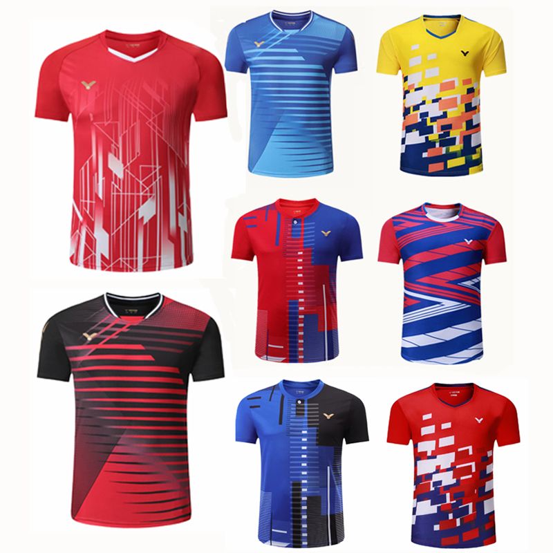 2020 Victor Badminton Wear Shirt Men 
