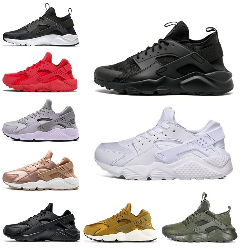 all red huaraches womens