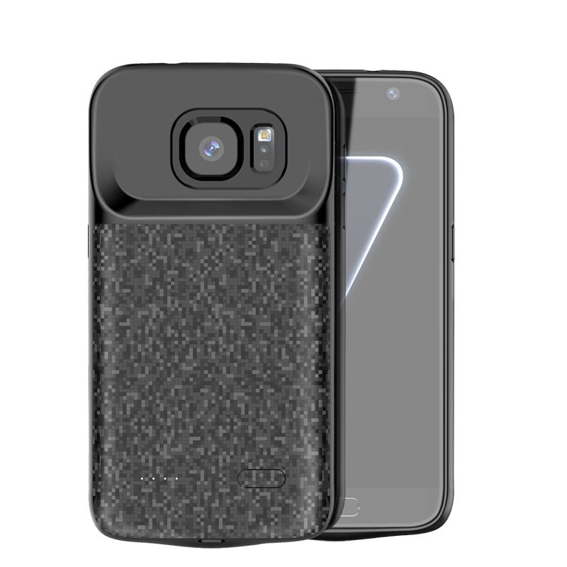 S7 Carregador De Bateria Case Para Samsung Galaxy S7 Edge Case Carga Banco  De Potência Slim Fina Capa Carregador De Bateria De Backup Externo Extra