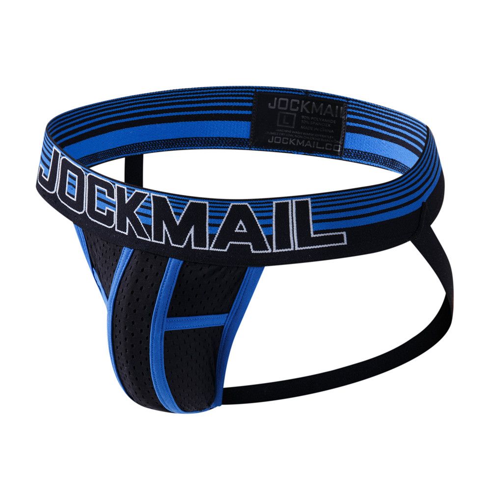 Compra Jockmail Atractiva Marca Cadena De Los Hombres Jockstrap Tanga Para  Hombre Gay De La Ropa Interior De La Ropa Interior Heren Gay Bragas Tenu  Atractiva Erotique Malla Barato | Entrega Rápida