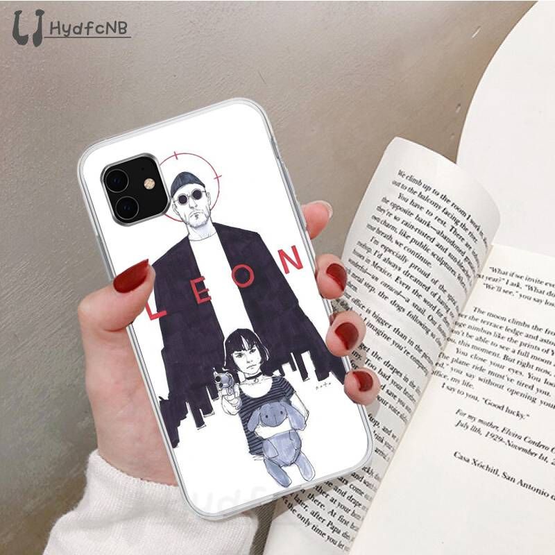 Leon And His Little Girl Tpu Soft Silicone Phone Case Cover For Iphone 11 Pro Xs Max 8 7 6 6s Plus X 5 5s Se Xr Cover Custom Leather Cell Phone