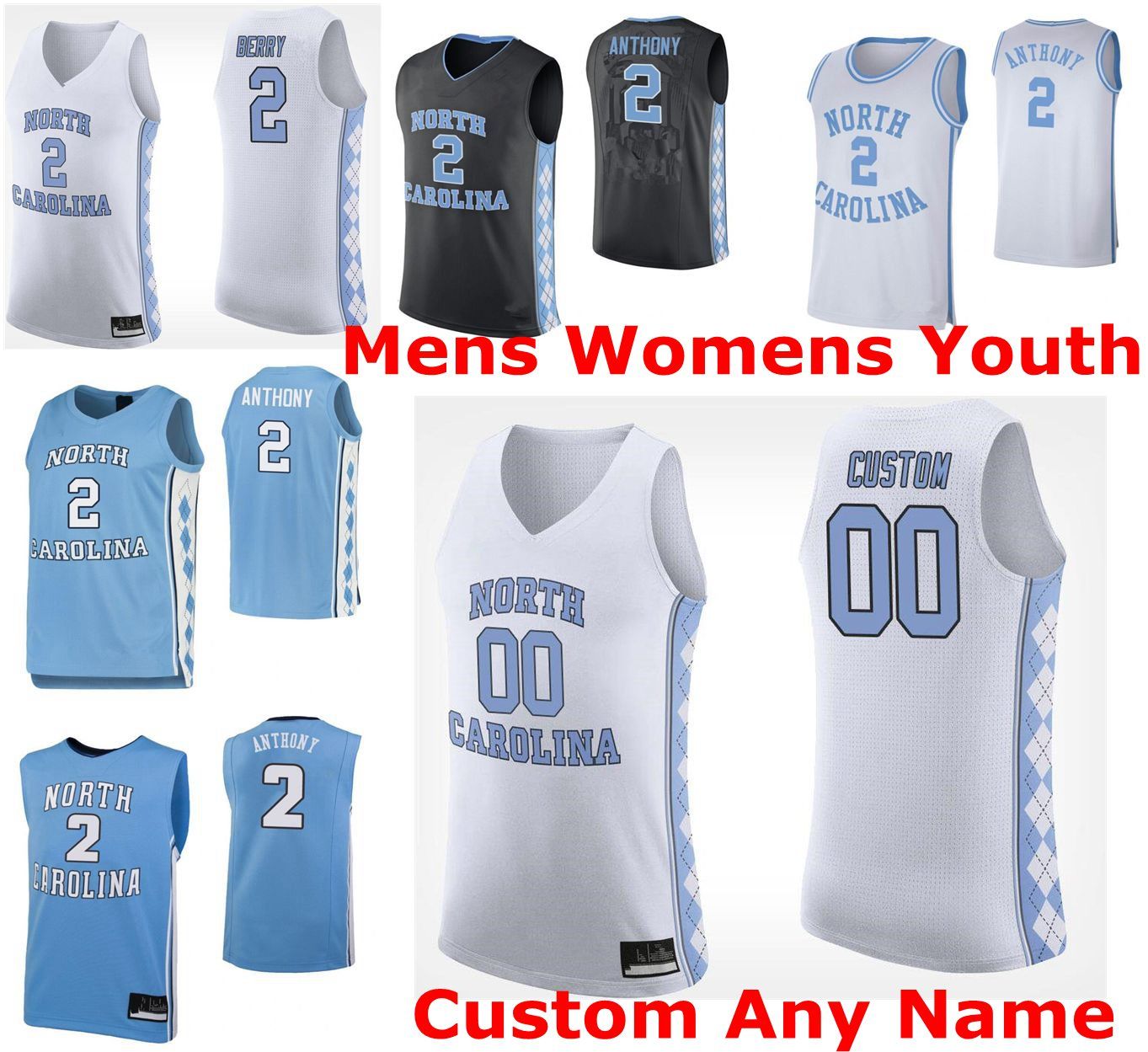 cole anthony north carolina jersey