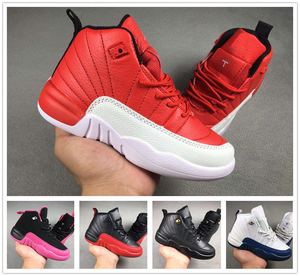 Kids Basketball Shoes 12s The Master 