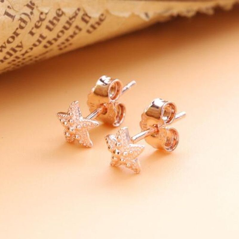 2020 nuevo 100% S925 plata europeo de Pandora de estrellas de mar con cuentas mujeres joyería