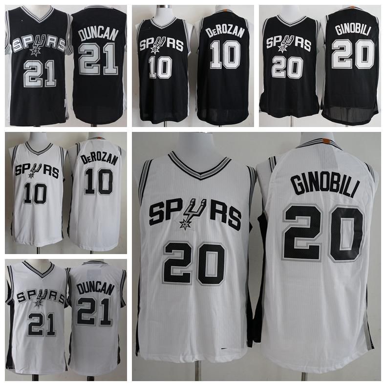 tim duncan home jersey