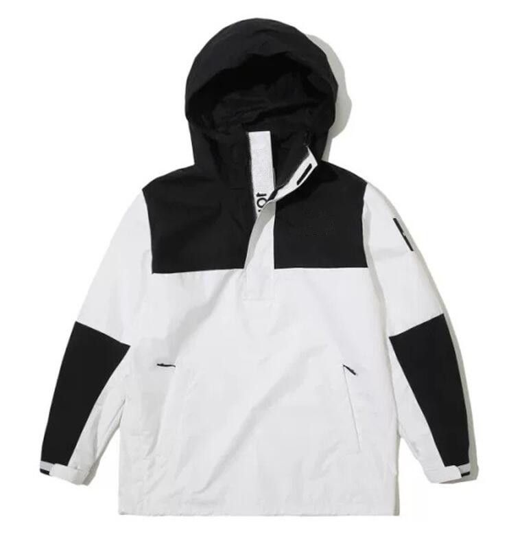 Men Women Fashion Jackets Causal Hooded Coat Windbreaker Zipper Sports Outwear
