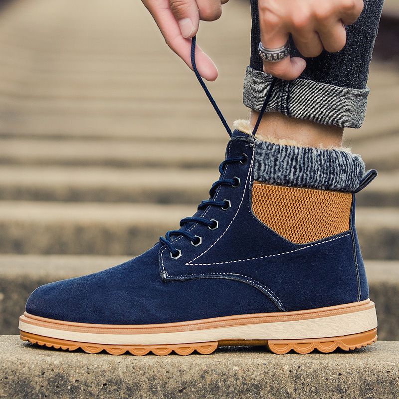 comfortable mens snow boots