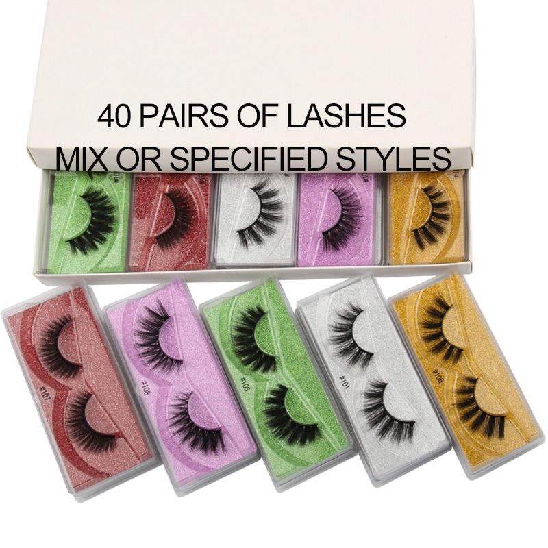 LASHES Mix 40 pares