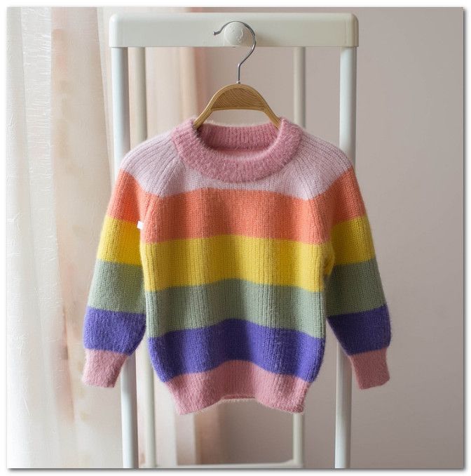 rainbow jumper baby