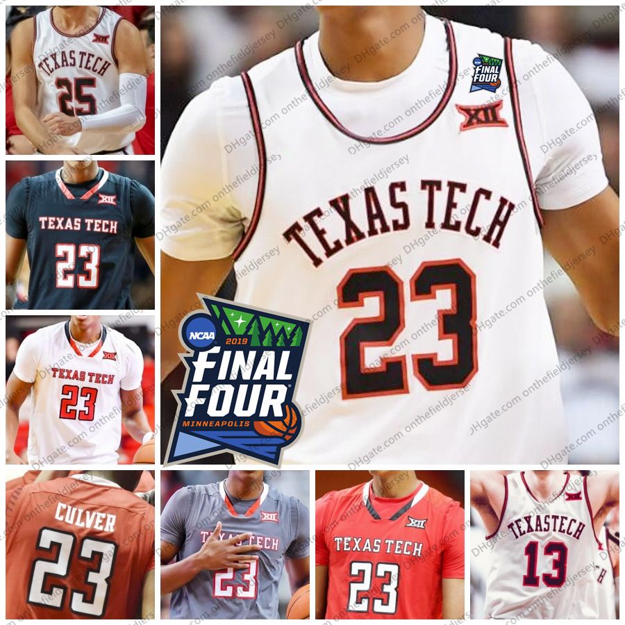 texas tech basketball jersey